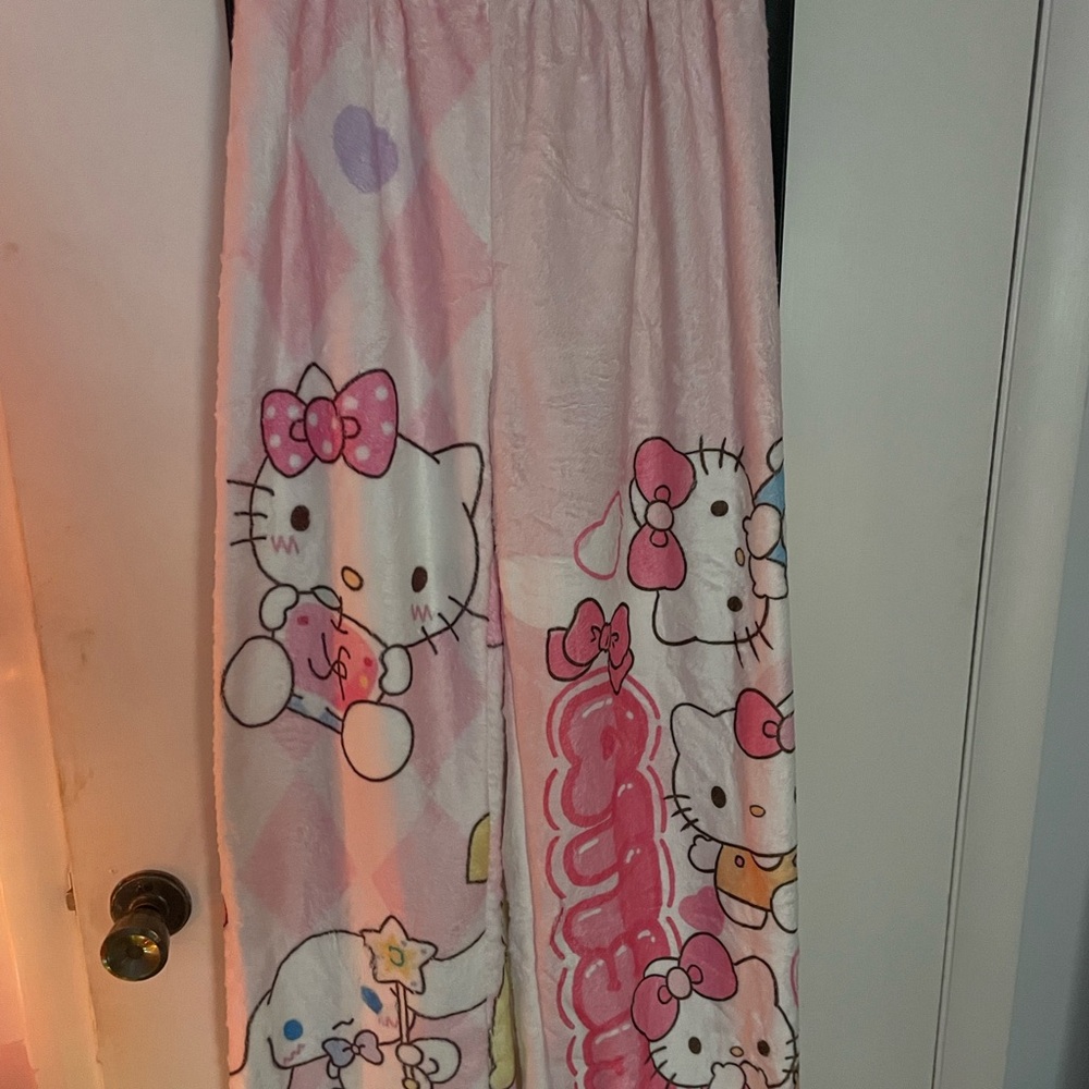 Hello Kitty Pink Kids Pajamas